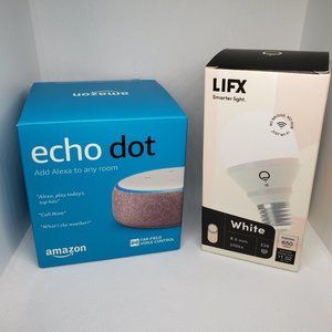 Echo Dot (3rd Gen) Includes Smart Bulb